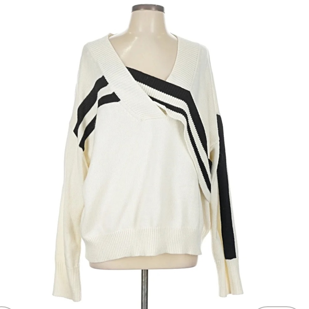 Avantlook Oversized Stripe Sweater